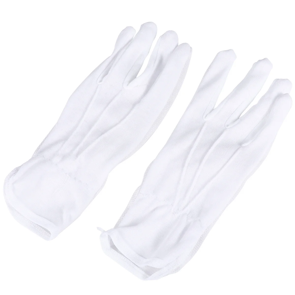 

5pcs Anti-Slip Dot Coated Gloves Lightweight Work Protective Gloves For Industrial Labor Gardening Cleaning Coin Inspection