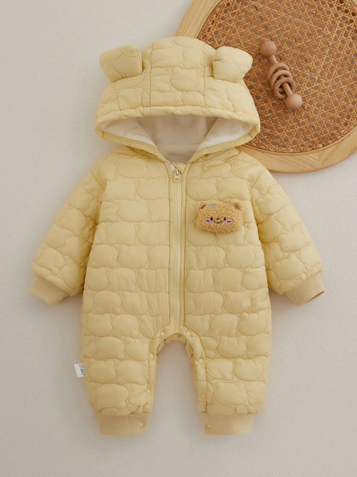 

Детский костюм Rer, осенне-зимний тонкий хлопковый костюм с капюшоном, теплая одежда Cler для девочек, модная длинная одежда для поездок на работу...