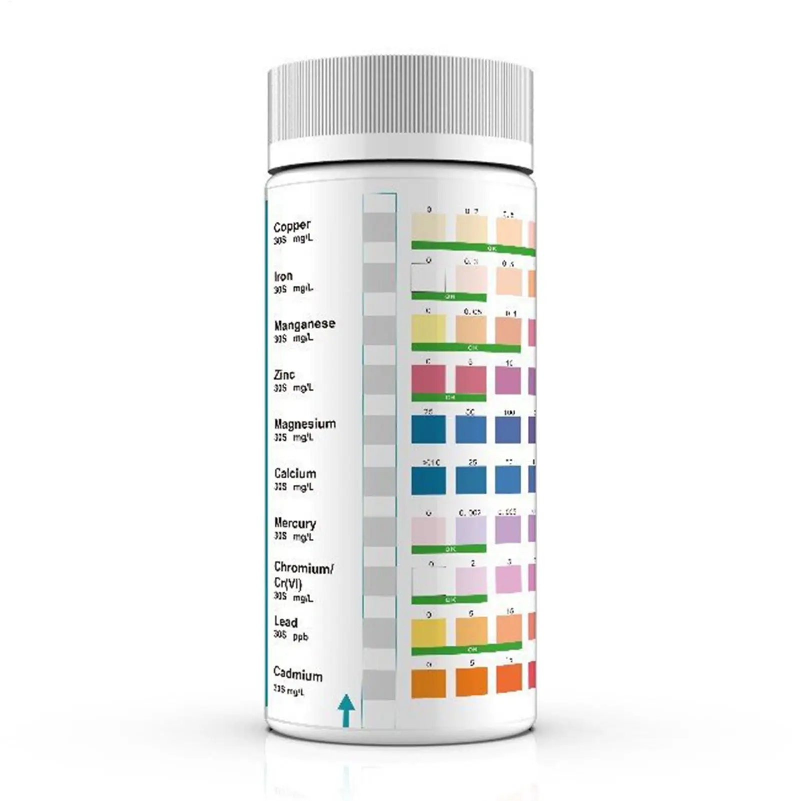 Water Test Strips Multi-parameter Portable Quick Accurate Pool Water Test Strips For Tap Spa Tub Lake Drink