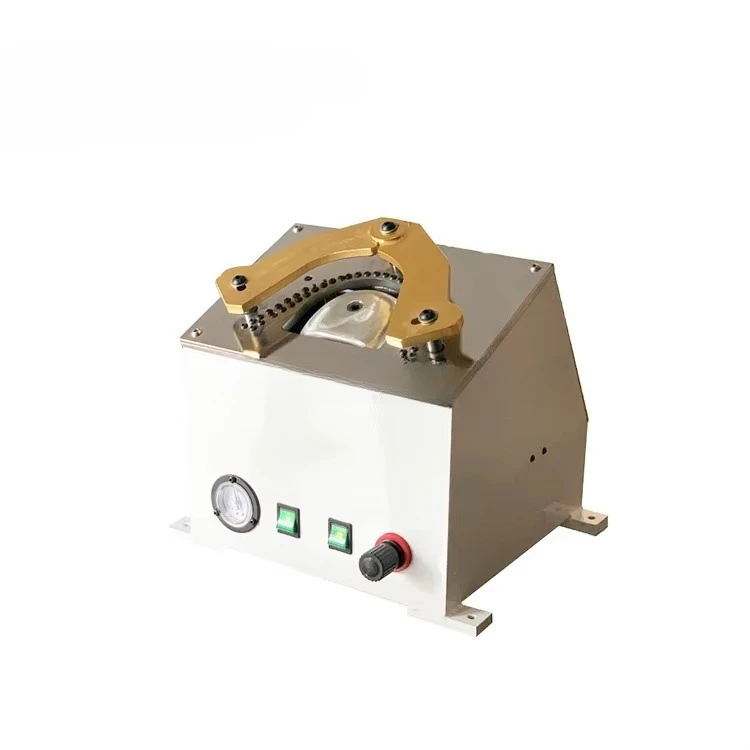Simple upper skin testing machine for upper and scalp material defects