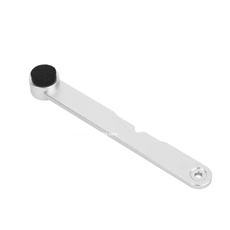 Aluminum Alloy Turntable Stylus Cleaner Brush Anti-Static Stylus Brush