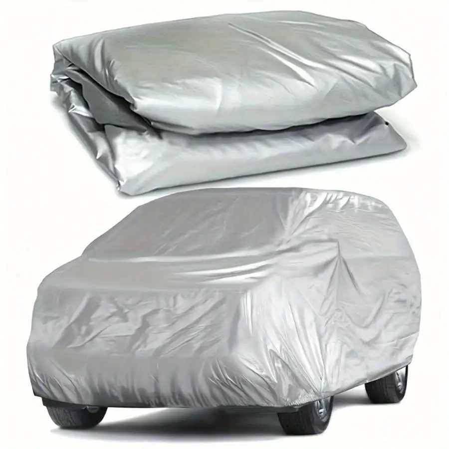 

Universal PEVA Full Car Cover, Waterproof UV/Rain/Dust/Snow Resistant All-Season Protection