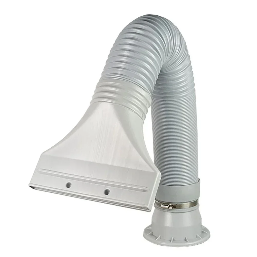 Portable Air Conditioner Ventilation Duct 360 Degrees Bend Easy Installation 0.7 To 1.7 Meters 100 Millimeters Diameter