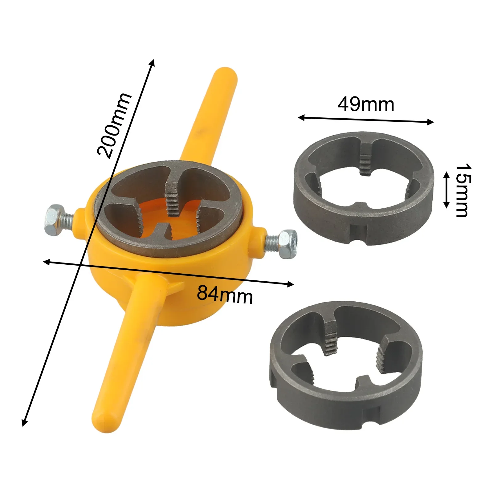 Fast Thread Processing For Plumbing Maintenance PVC Thread Making Tool Plastic Pipe Threading Tool NPT Thread Standard