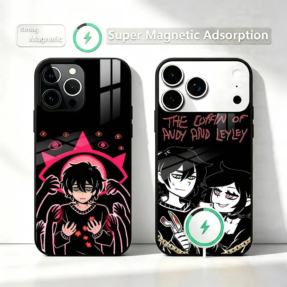 The C-Coffin of Andy LeyLey  Phone Case For iPhone17,16,15,14,13,12,11 Plus,Pro Supports Magnetic Wireless Charging
