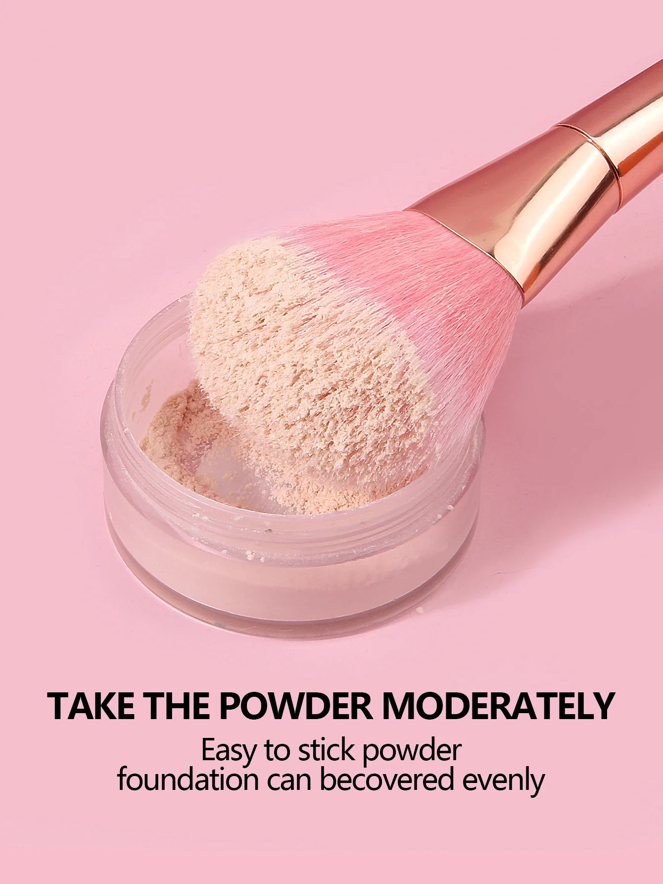 シングル超大型ふわふわパウダーブラシソフトパウダーブラッシャーブラシセットメイクブラシメイクアップアーティストのための多機能ブラシ