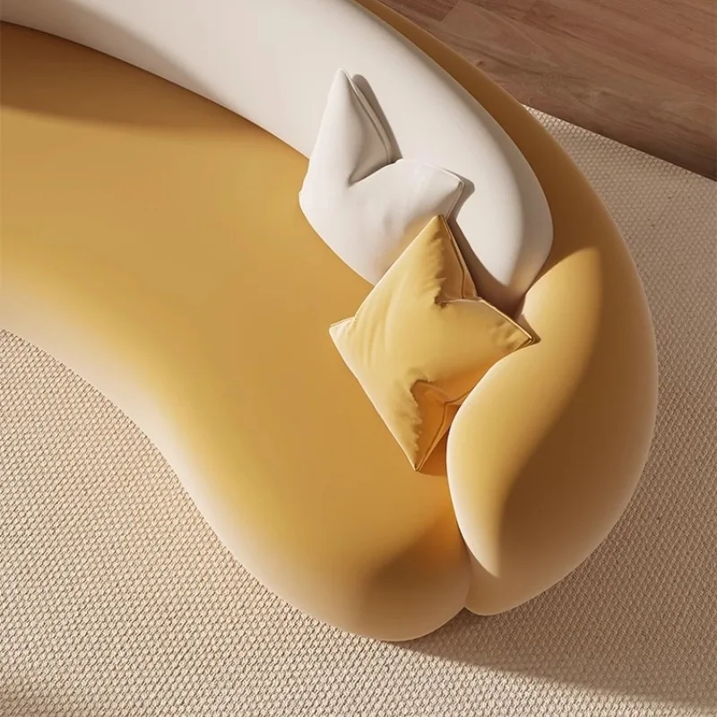 Divani da soggiorno classici minimalisti Cuscino doppio pavimento Comodo divano Elegante relax Woonkamer Banken Mobili per la casa