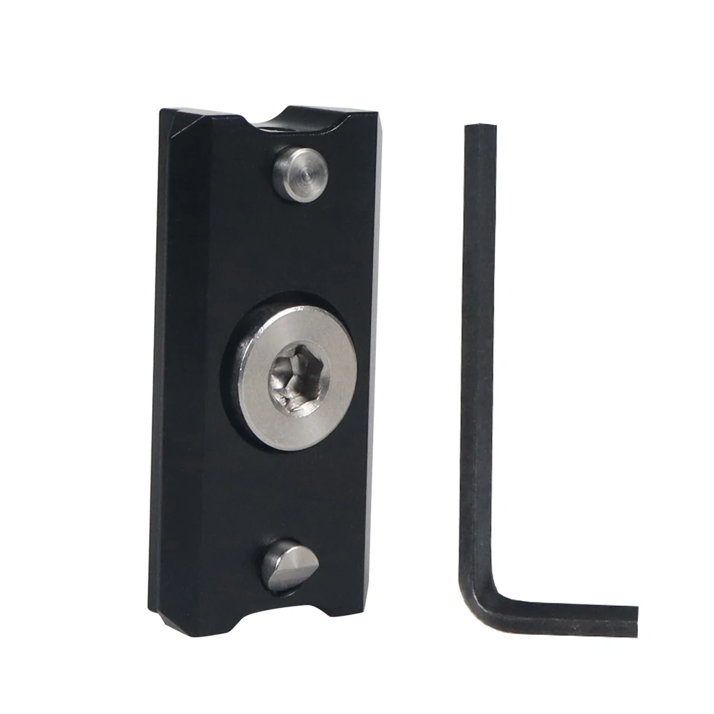Schnellverschluss-Sicherheitsschiene mit 1/4-Zoll-Schrauben, DSLR-Kamera-Rig, Mini-Schnellverschluss-NATO-Schiene (48/68 mm) für die Verlängerung der Griffmontagekäfig – Detail 37