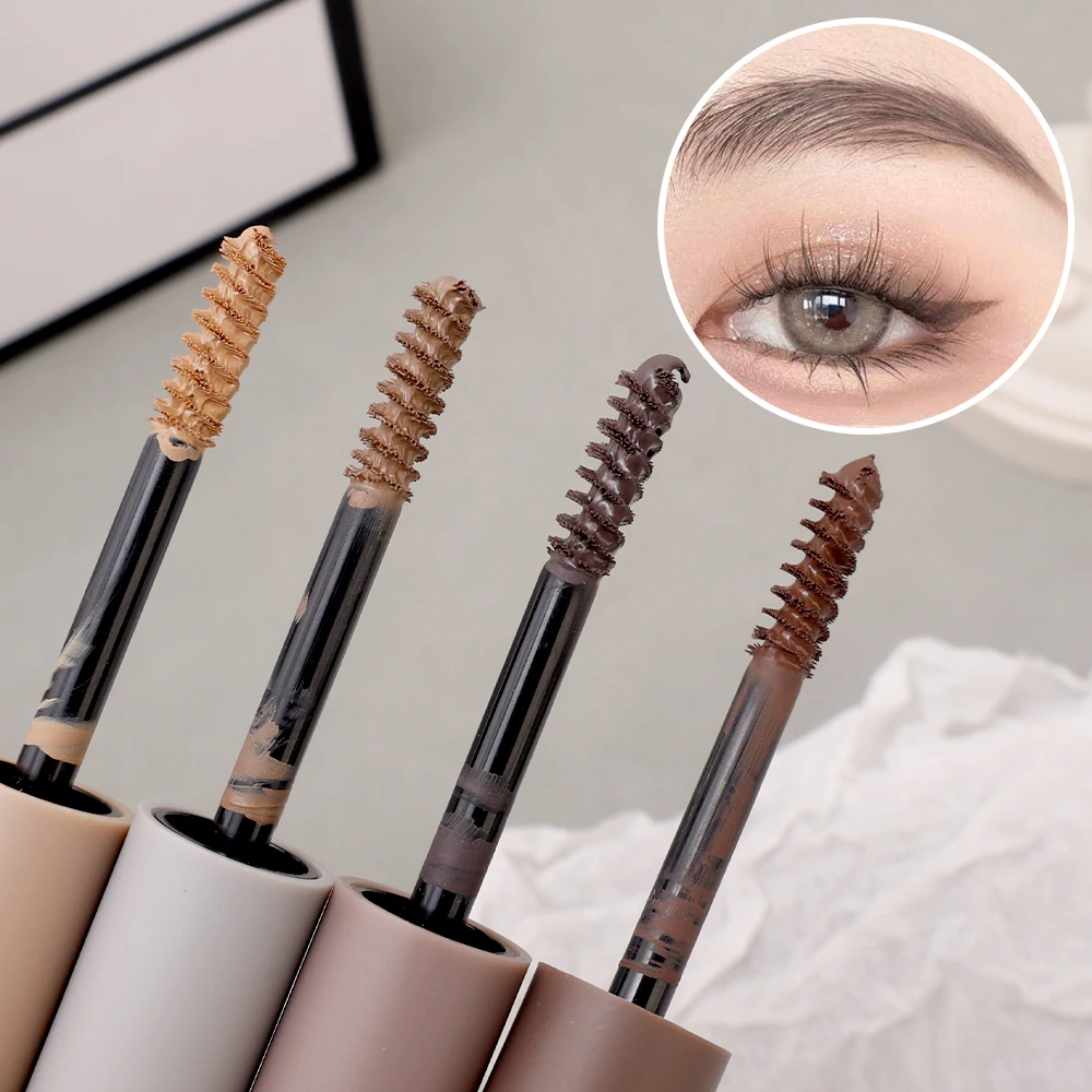 Natural Eyebrow Tint Waterproof Long Lasting Liquid Enhacer Dye Eyebrow Gel Cream Grey Coffee Brown Mascara Tint Makeup Cosmetic