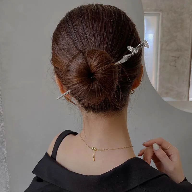 New Chinese Style Hair Sticks Vintage Chopstick Hairpins Women Hair Clip Pin Headwear Wedding Headdress Jewelry Accessories