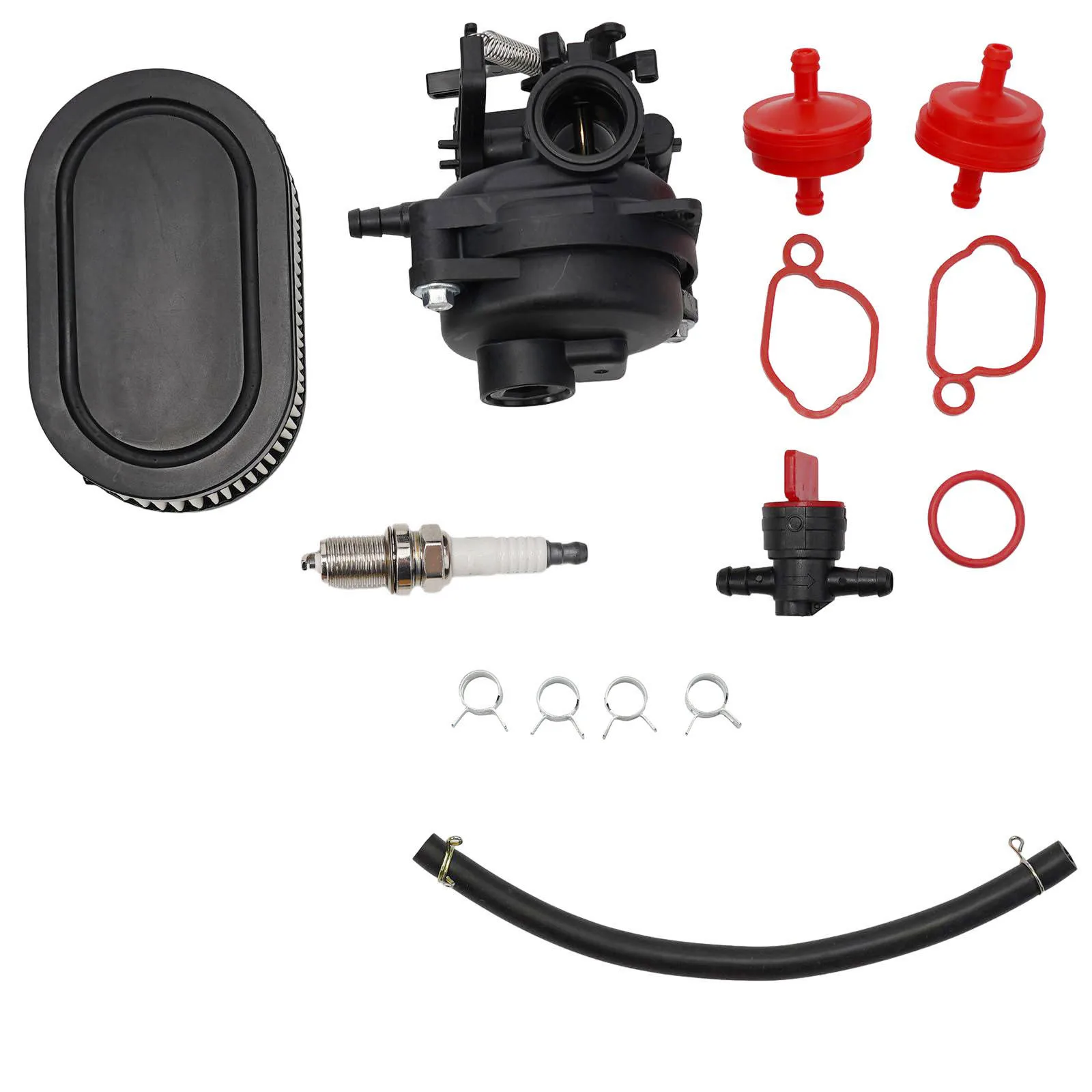 799584 Carburetor Replacement Kit for Troy-Bilt TB110 TB115 and LC121P Walk Behind Lawn Mowers with 140cc 150cc Engine Variants