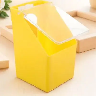 

Hanging Box Bird Food Storage Container Multi-function Feeder Yellow Pigeon Water Basin Cage Feeding Bowl Pet Accessory Large