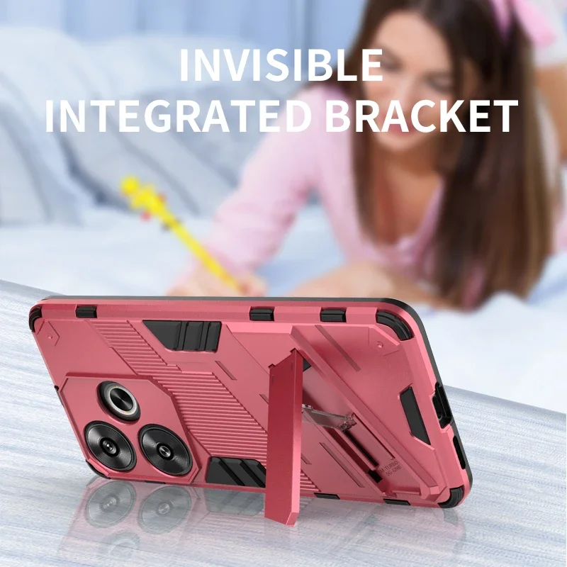 حافظة Cxd5 مقاومة للصدمات لهاتف POCO F6 X6 M6 Pro F5 X5 C65 C75 غطاء خلفي مدرع لهاتف Xiaomi 14 Ultra 14T Pro Redmi Note 13 13C 14C Fundas