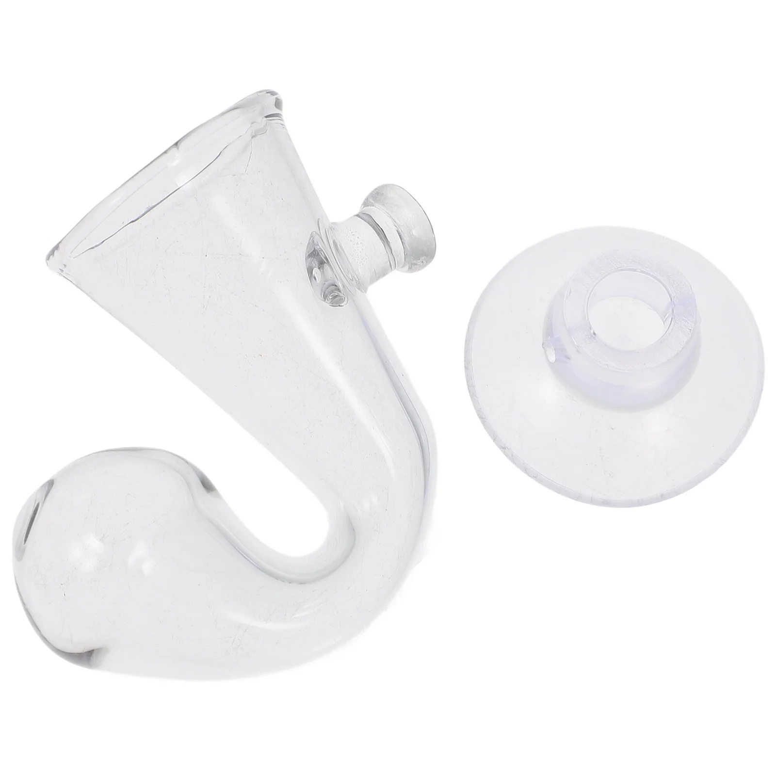 Monitor CO2 ze szkła borokrzemowego do akwarium, wykrywanie dwutlenku węgla w czasie rzeczywistym, szkło do pomiaru stężenia CO2 w akwarium.