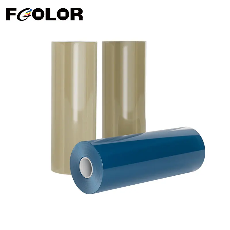 

Fcolor Clear Roll 42CM UV DTF AB Film for A2 UV DTF Printer Transfer to Glass Cup Wrap Phone Case Crystal Label Sticker