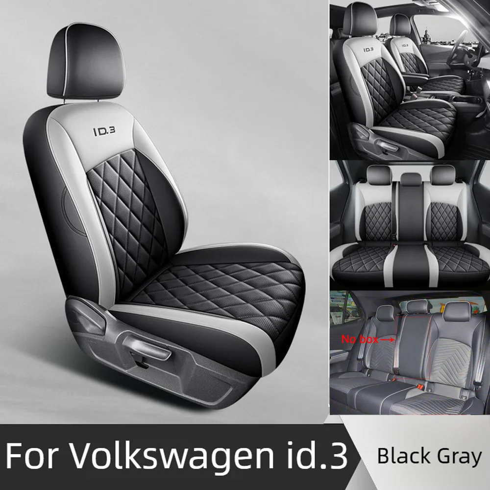 Nieuwe Autostoel Cover Voor Vw ID.3 2021 2022 2023 2024 2025 Custom Fit Seat Protector Alle Seizoen Volledig Omringd interieur Accessoire