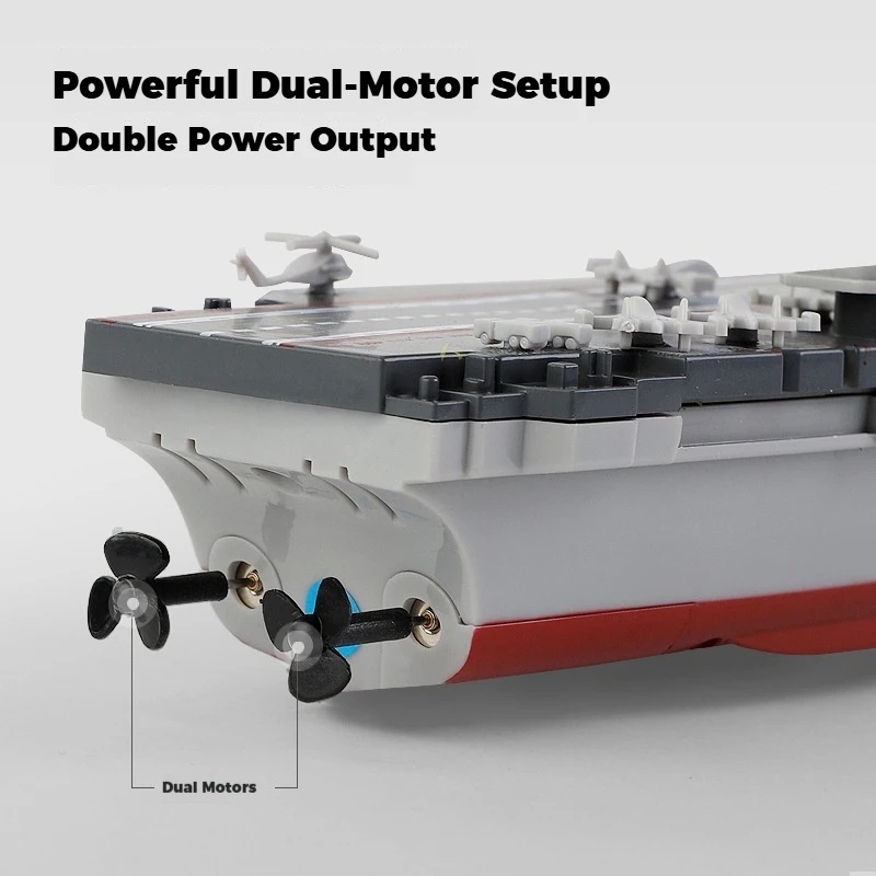 เรือบรรทุกเครื่องบินบังคับวิทยุขนาดเล็ก 777-212 รุ่นเรือเร็ว โมเดลเรือดำน้ำนิวเคลียร์ เรือรบบังคับวิทยุ ชาร์จไฟได้ ของเล่นเรือทหาร