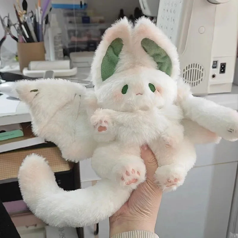 Tian Da Coniglio Peluche Grande Coniglio Bianco Bambola Lenitiva Bambola di Stoffa Piccolo Coniglio di Bambù Fortunato