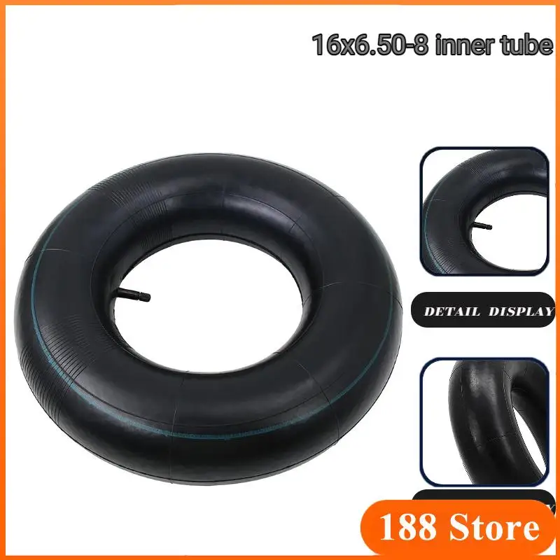 8 Inch Wheel 16x6.50-8 Inner Tube For Sit Down Ride On Turf LawnMower Tractors,Wheelbarrows Snow Blowers,