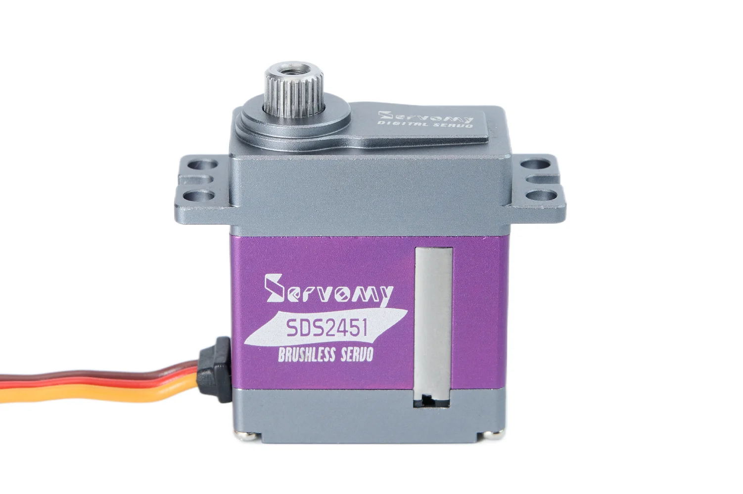 Servomy SDS2451 Digital Metal Gears, Brushless Servo for 450-480 Class Helicopter, Swashplate 30E Fixed-Wing, 11.6kg.cm, 5~ 8.4V