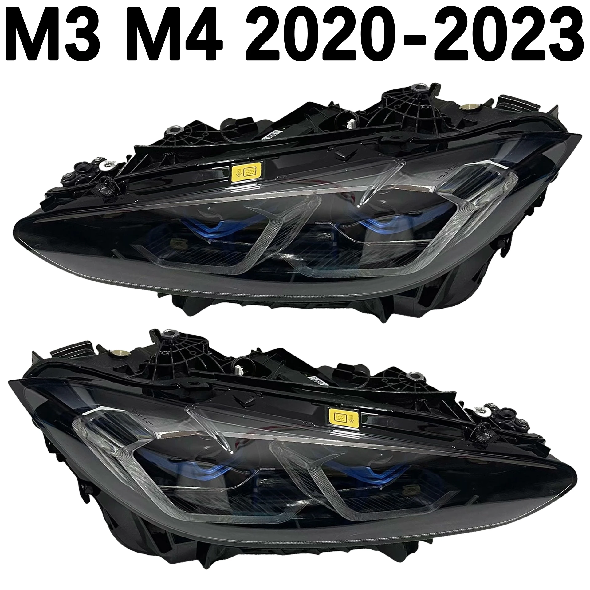 

1 шт. подходит для фар BMW G80 M3 M4 G82 G83, светодиодные фары, версия ЕС, серебряная яркая полоса, высокое качество, hHeadlamp