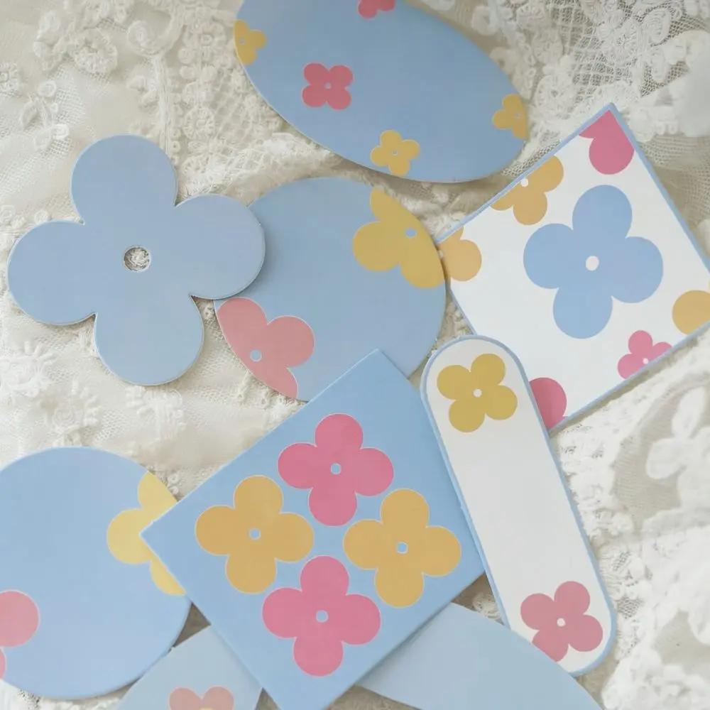 Modern Chinese Style Teacher Greeting Note Floral Decorated Shaped Card Appreciation Gift For Teachers Day Supplies