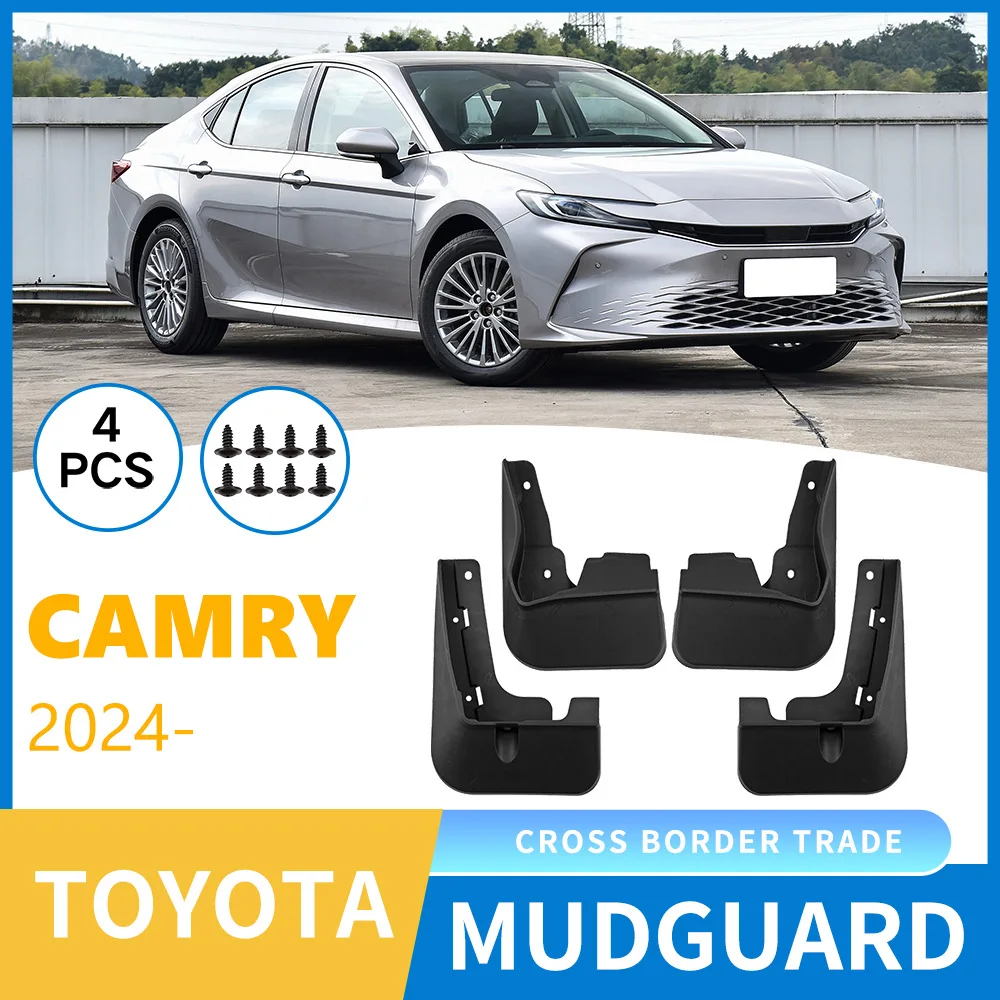

For Toyota Camry LE 2024-2025 regular edition car mudguard sheet,Mudflaps Front Rear Flares Splash Guards Cover Car Accessorie