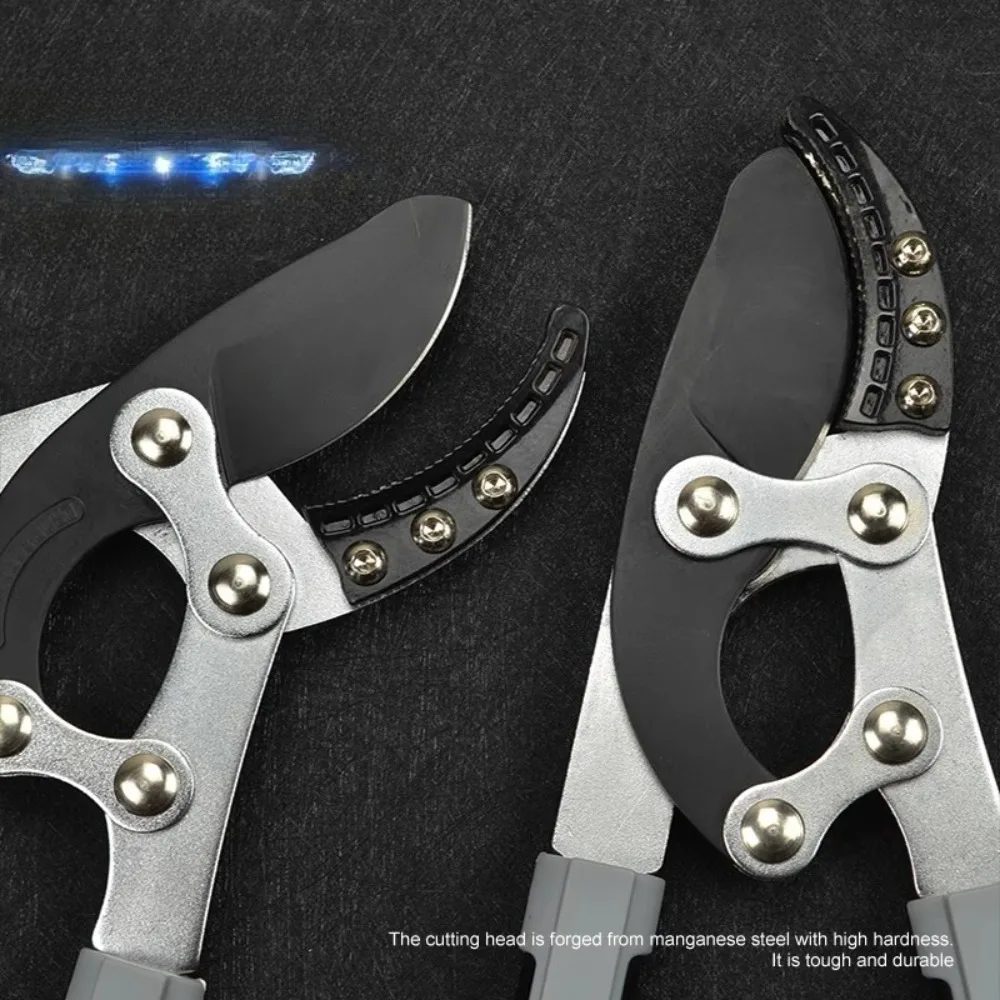 Telescopic thick branch shears branch garden scissors fruit tree pruning high altitude pruning shears