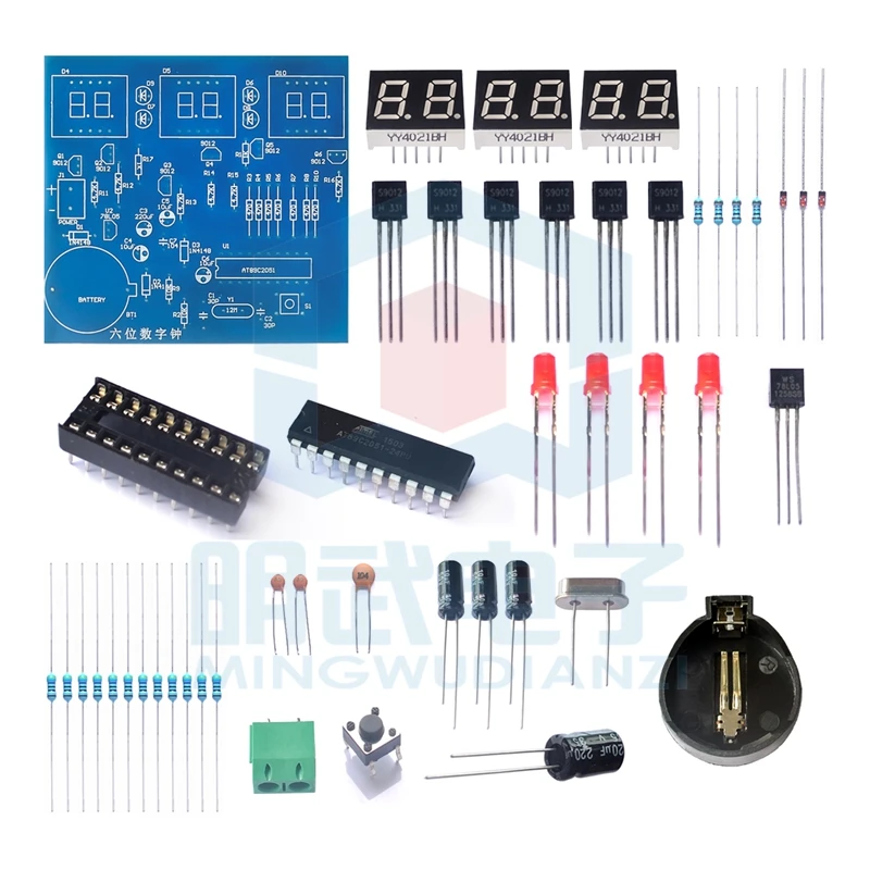Six-Digit Clock Kit…