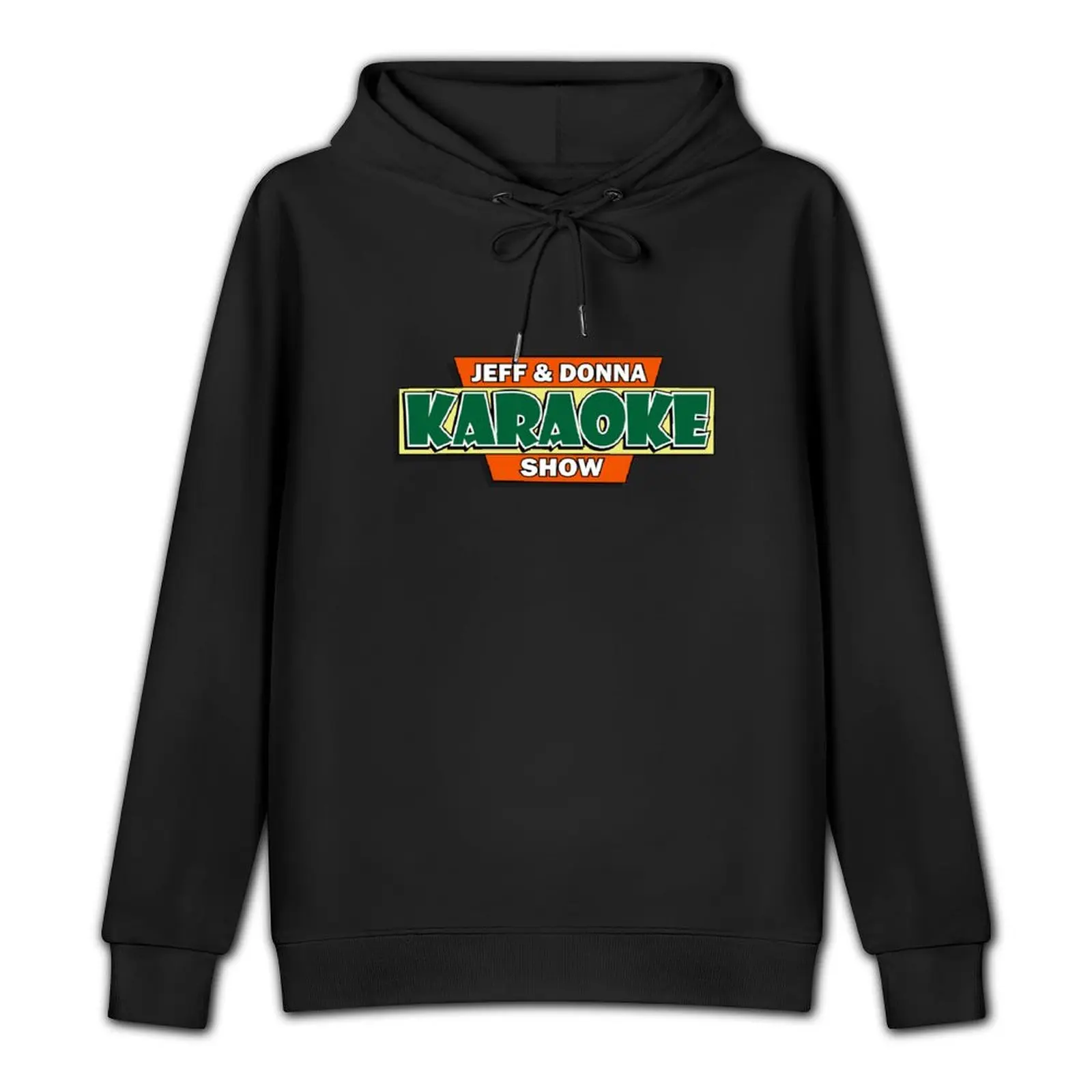 Jeff & Donna Karaoke Show Pullover Hoodie men's autumn clothes anime hoodie