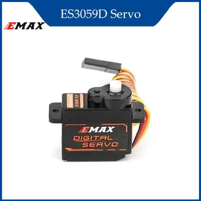 

EMAX ES3059D 9g Цифровой сервопривод для вертолетов Радиоуправляемая модель и робот ШИМ Самолет 1 шт. RC Инструменты