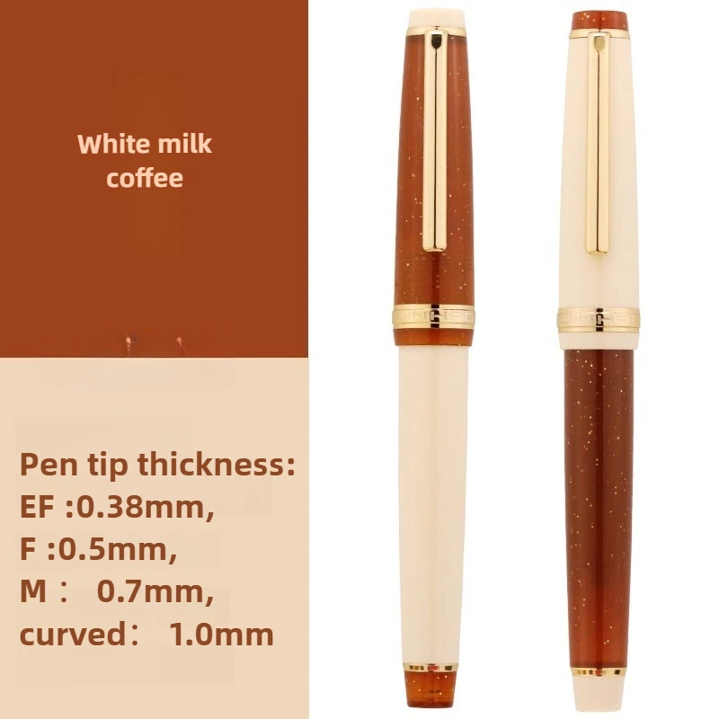 

Jinhao 82 Creative Fountain Pen EF/F/M Nib Acrylic Diy Color Ink Pen Luxury Elegant Calligraphy Writing Office School Supplies