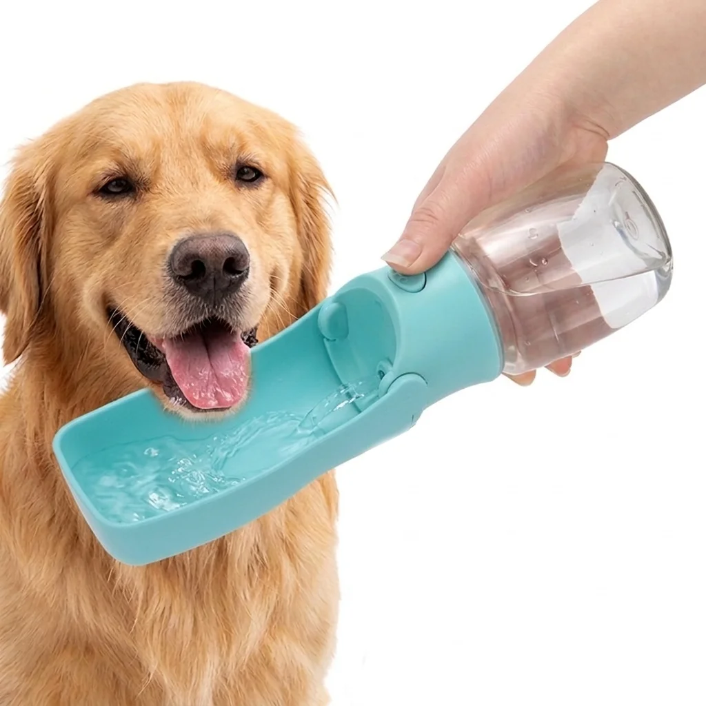 Taza de agua para mascotas, dispensador de agua para mascotas, taza de viaje plegable para mascotas, hervidor para perros, tazón de agua para gatos, suministros de agua para mascotas