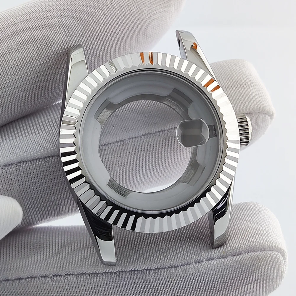 

31mm case NH05 case 904L stainless steel sapphire glass waterproof case suitable for 25mm case NH05/NH06 watch case