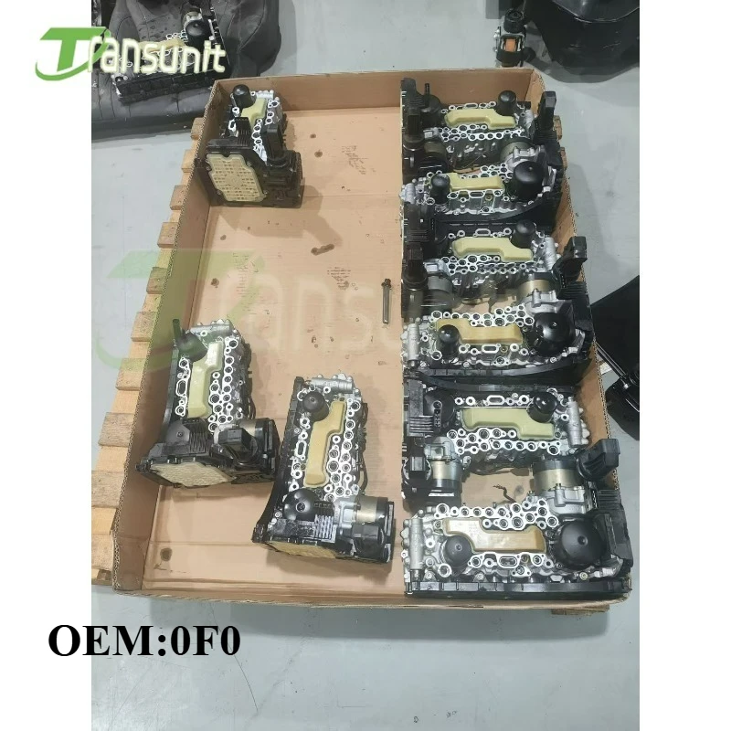 

0F0 Новый удаленный из тестового автомобиля 0F0927156B Коробка передач Мехатронный клапан Костюм для VW Audi 0F0 927156B