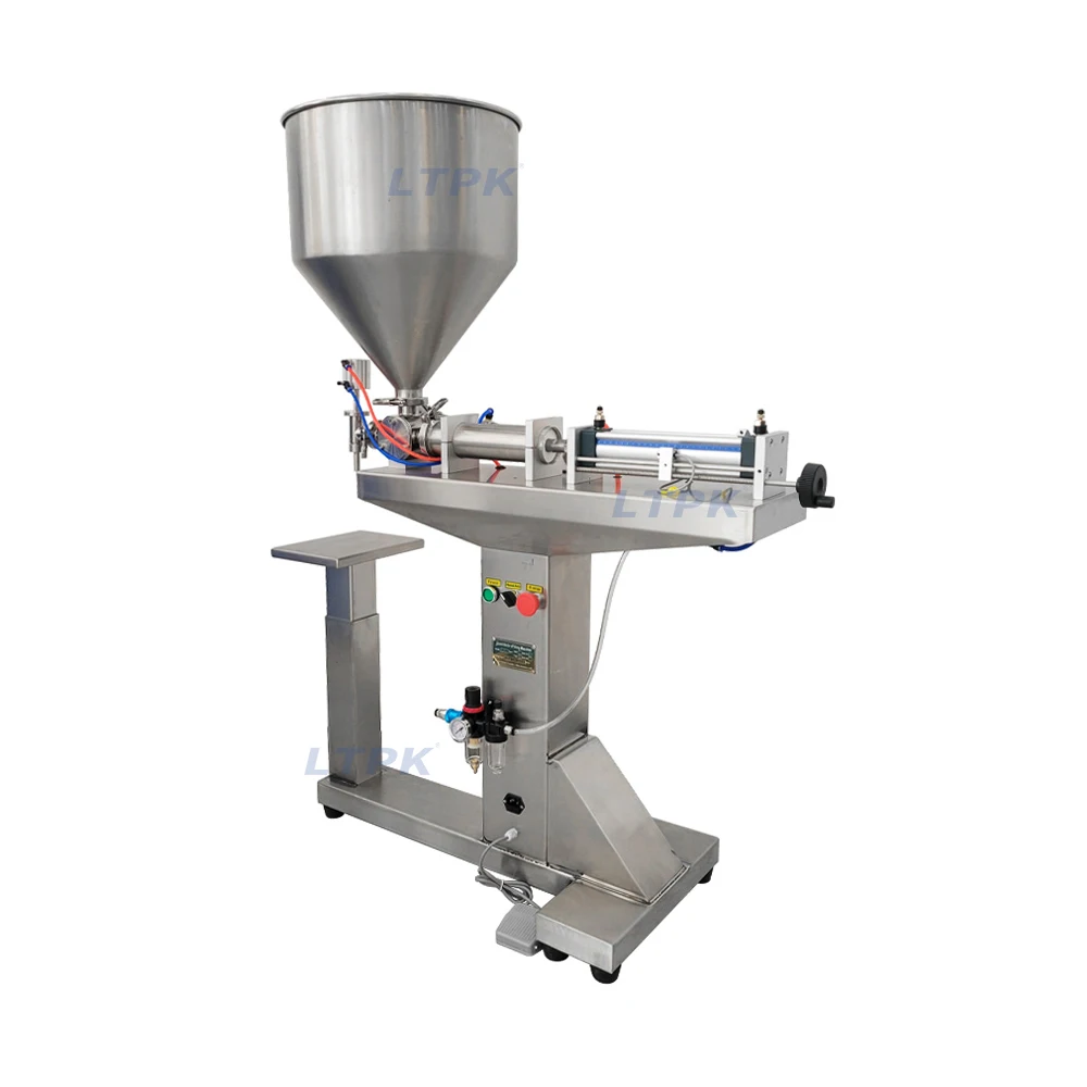 LT-LGF100 Semi-automatic Floor-standing Paste Filling Machine for Shampoo and Conditioner