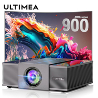 ULTIMEA Native 1080P Projector 4K Home Theater Projector with Obstacle Avoidance,Auto Focus,6D Keystone,5G WiFi Bluetooth Beamer