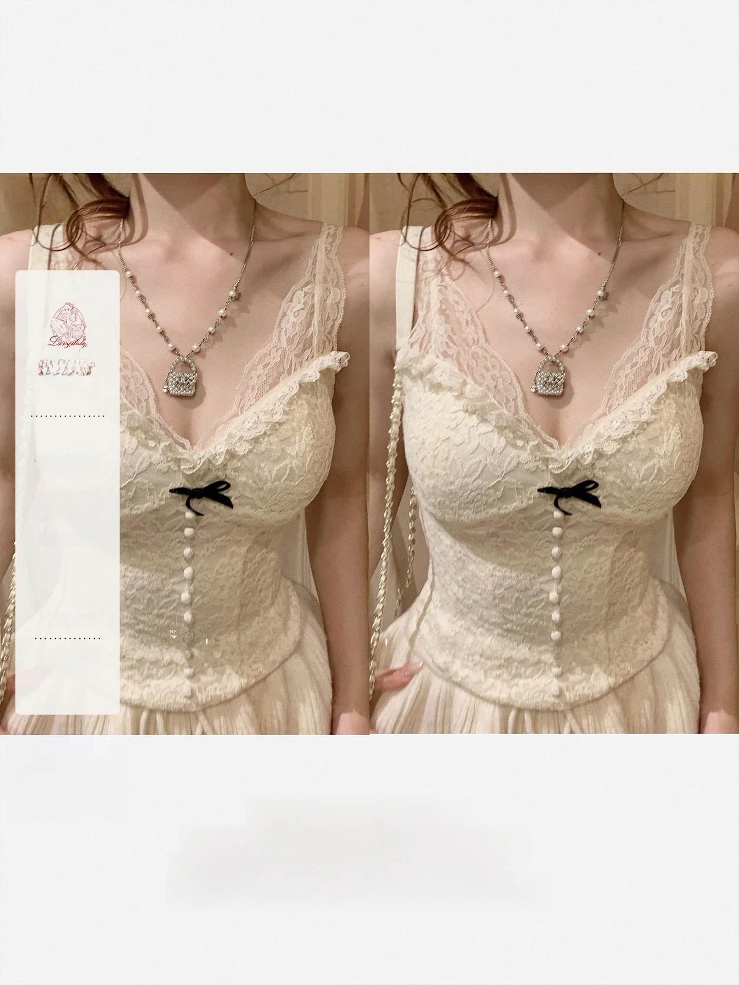 

Комплект Swan Muse Lazy Didi: бархатный кружевной топ с цветочной вышивкой и длинная юбка с 3D-рельефом, коллекция Princ Sle Winter