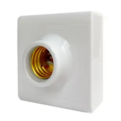 Multi-function screw cap Square E27 Lamp Holder Fitting Socket Plug Light Base LED Light Bulb Holder