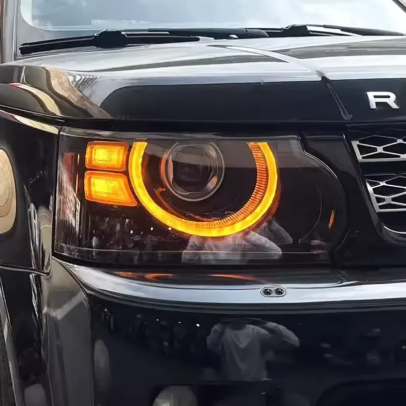 Car Accessories Modified LED Headlights For Land Rover Range Rover Sport 2005-2013 High Quality Front Turn Signal Lamps