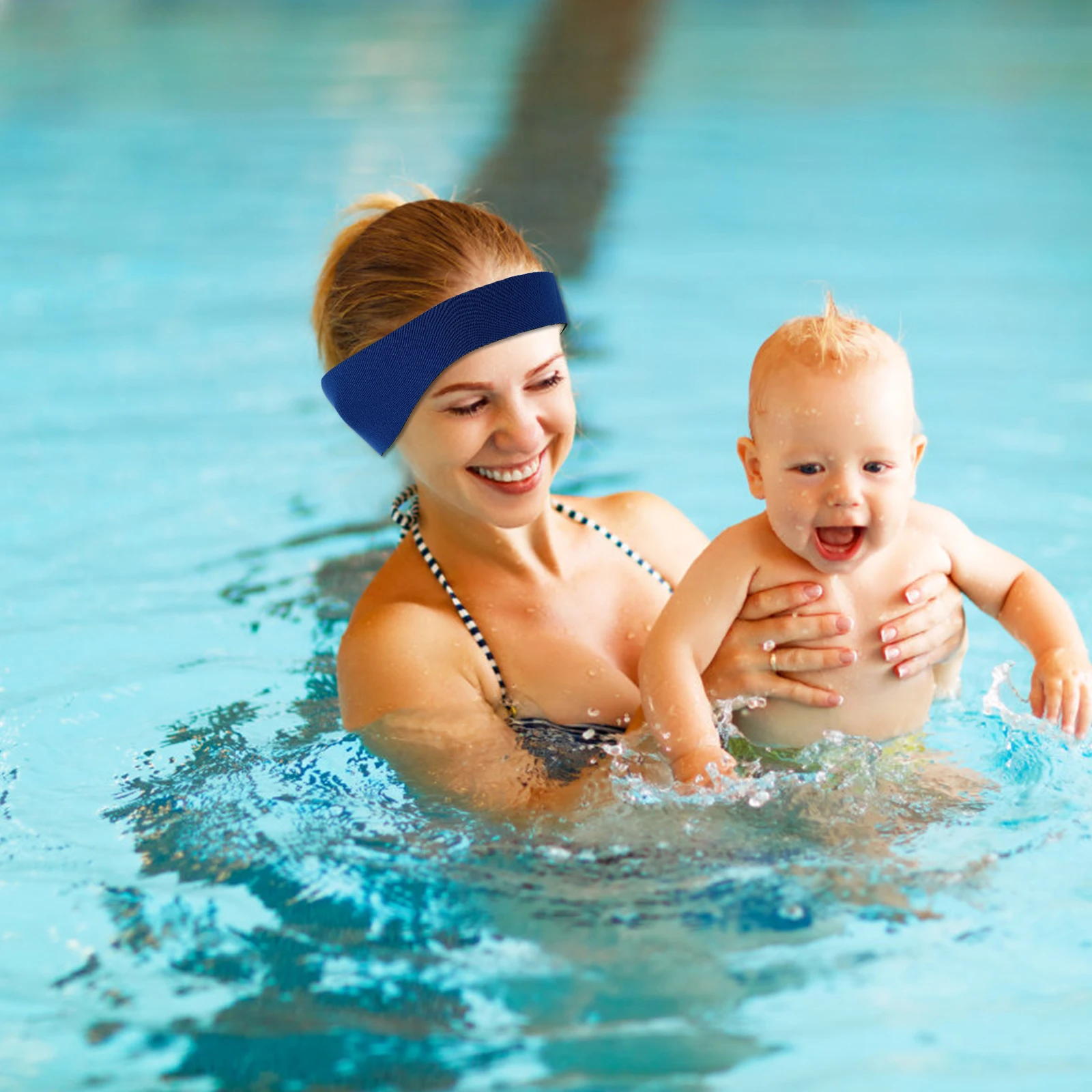 

2Pcs Waterproof Ear Protection Headb for Swimming Bathing Diving EcoFriendly Neoprene Lightweight Travel Accessories