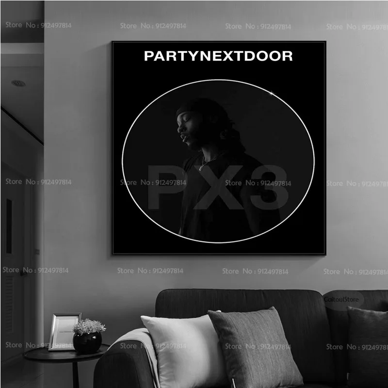 Partynextdoor PARTYNEXTDOOR Art Rapper Music Album Canvas Painting Poster HD Prints Wall Picture Art For Living Home Room Decor