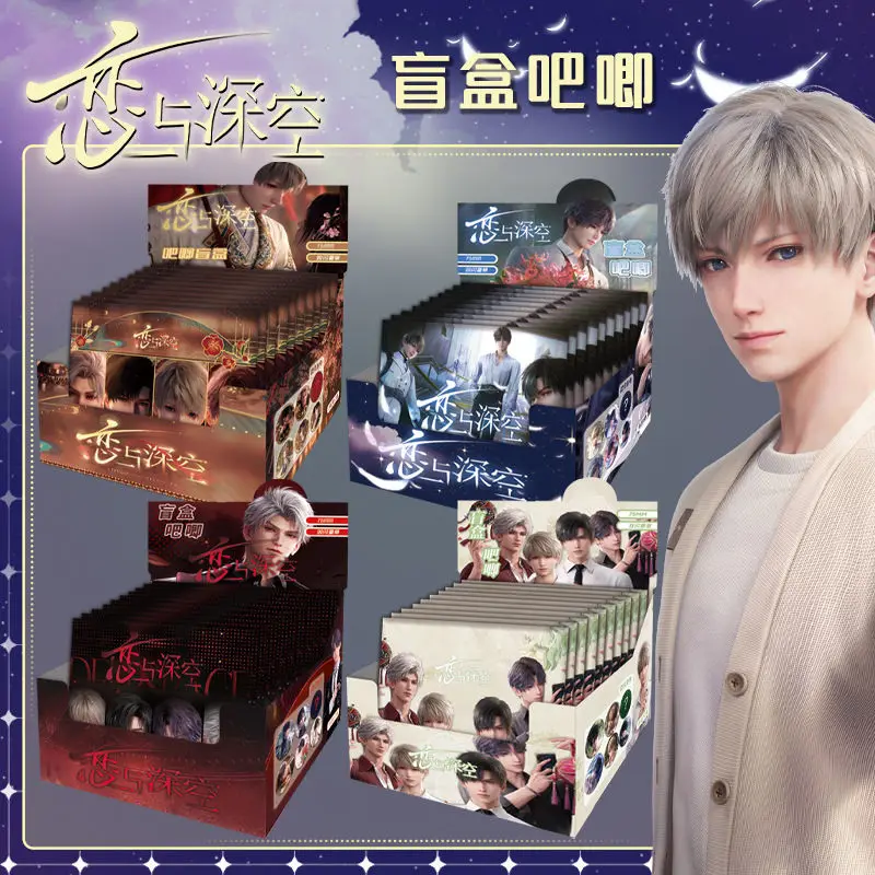 

Бар для слепых коробок Love and Deep Space, серия 75 ммPET, двойная вспышка, супер крутой жестяной стержень для значка, 10 штук в 1 коробке