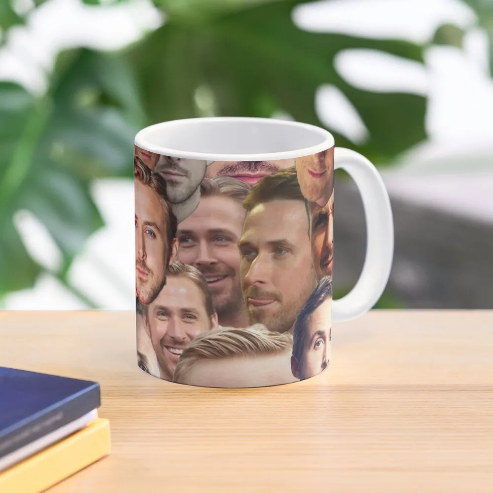 RYAN GOSLING Coffee Mug Ceramic Cups Coffee Thermal Cup Thermal Coffee Cup To Carry