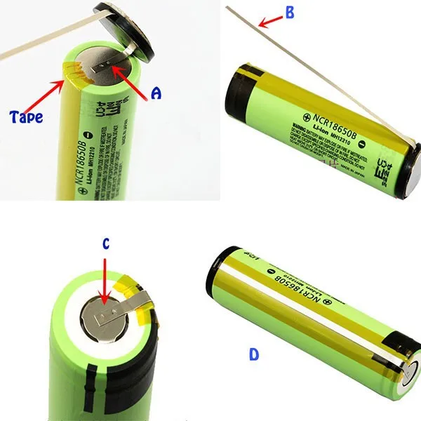 3.7V 1S 5A 18650 DIY Lithium Battery Protection Board Nickel Plate Plastic  Heat Shrink Tube