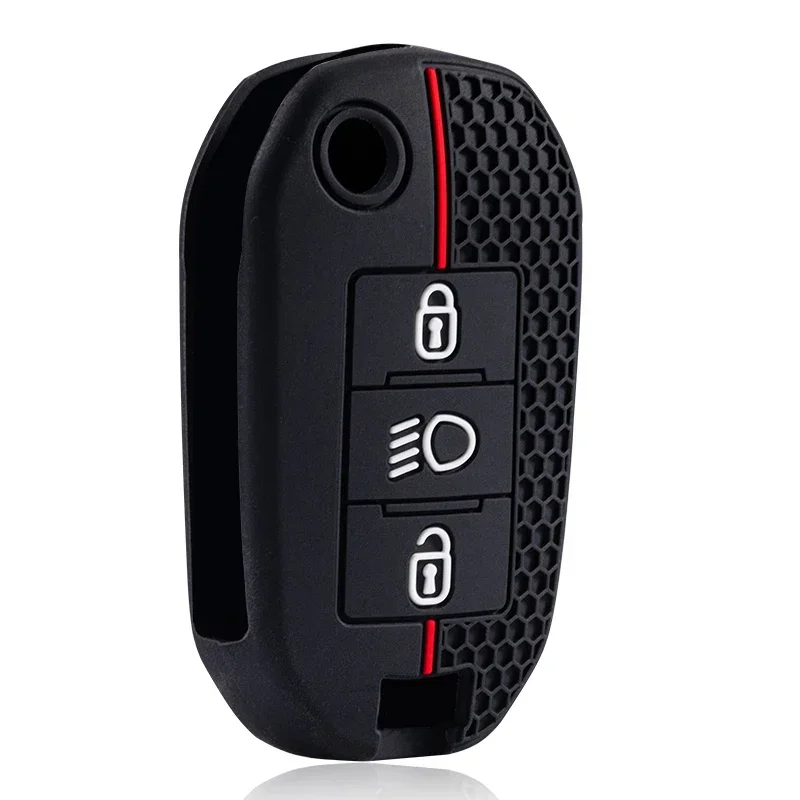 

Silicone Key Cover Car Key Case For Citroen C5 C3 C4 C8 Berlingo For Peugeot Partner Rifter 208 308 508 407 2008 3008 Expert