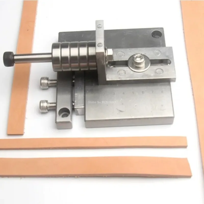 

Handmade Leather Goods Cutting Machine Set DIY Leather Strip Rope Belt Cutter Open Belt Accessories Leathercraft Cutting Tools