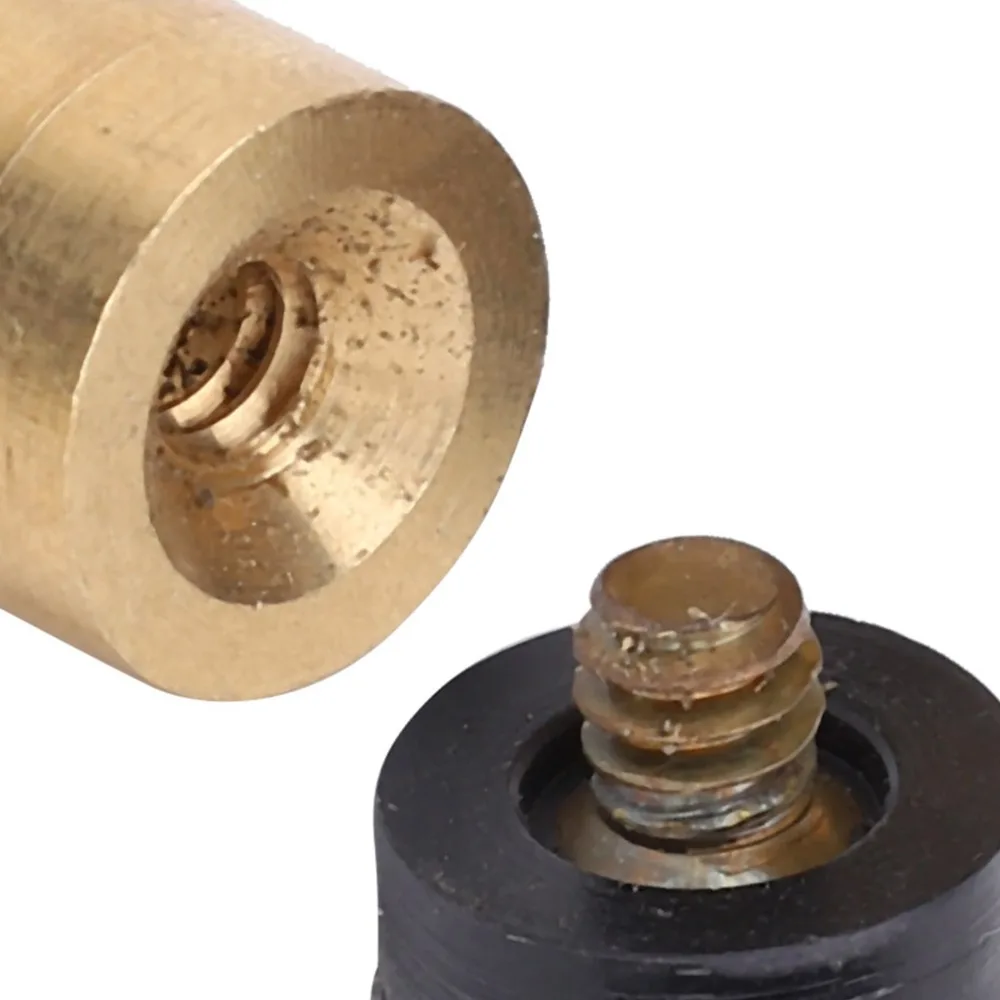 

Billiard accessories Screw on Tips Billiards Cue Tip 10MM Leather Pool Cue Tip Brass Ferrules Pool Stick Tip Replacement Parts