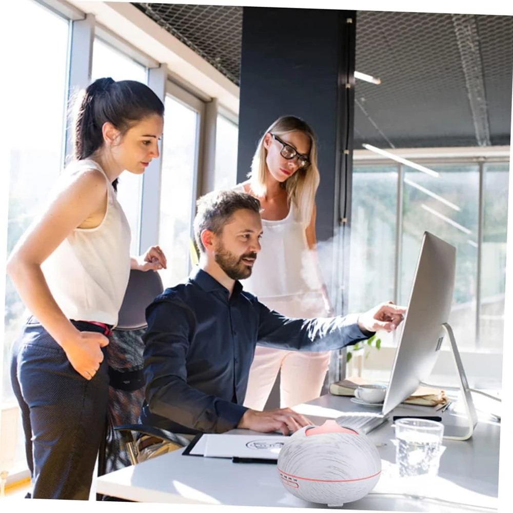 550 مل مرطب عطري Led عن بعد 7 ألوان متوافقة مع الروائح للمنزل