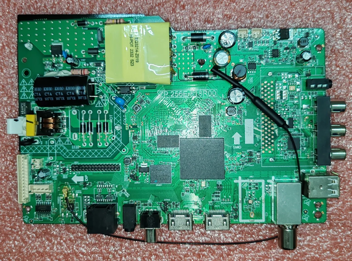 

ZP.256E.818R00 Three in one TV motherboard, tested well, physical photo for 50--85V 45w 700ma